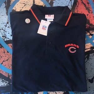Chicago Bears Pique Polo XL